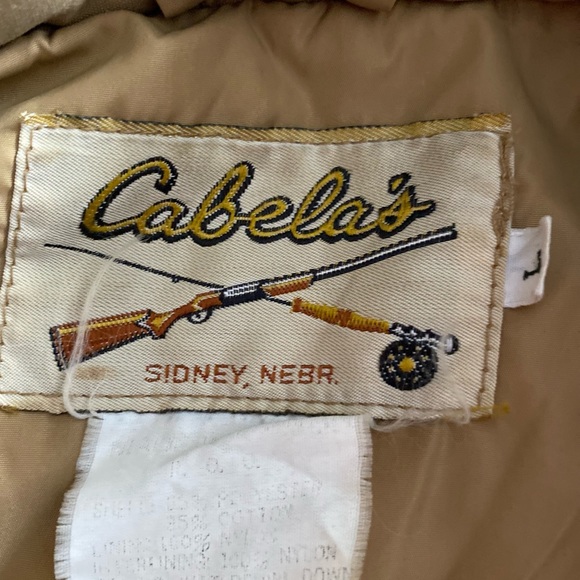 Vintage Cabelas Hunting Vest down game pocket L - Picture 3 of 4